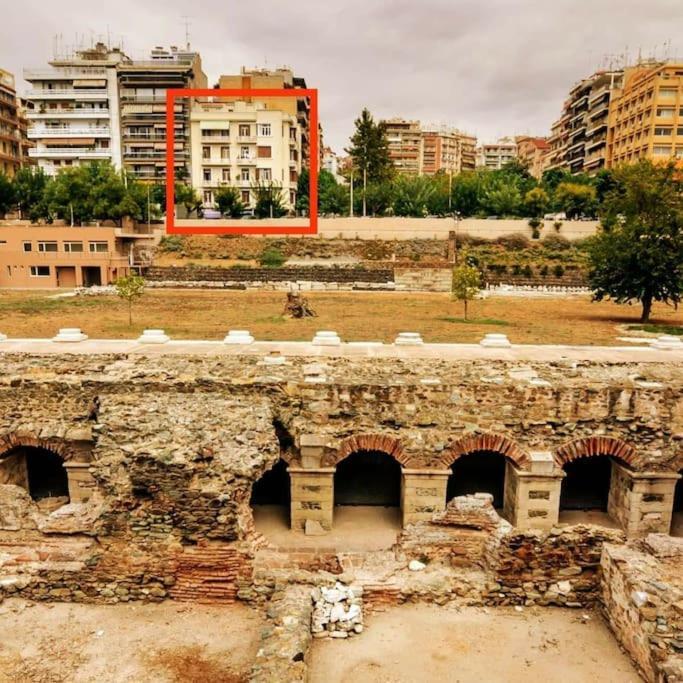 Roman Forum Apartment Tesalonika Bagian luar foto